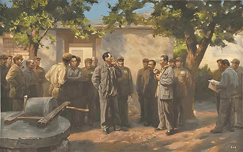 西柏坡红色培训基地革命精神传承