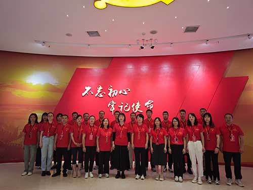 武汉城市职业学院机电工程学院教师第二党支部开展沉浸式党性教育